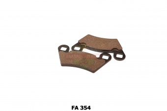 Усиленные тормозные колодки перед право FA 354