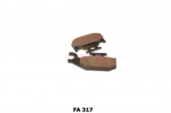Усиленные тормозные колодки на зад  FA 317