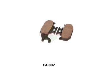 Усиленные тормозные колодки зад право FA 307